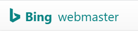 bing webmaster logo